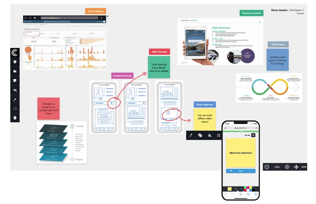 CoCreate - Collaborative Working Platform