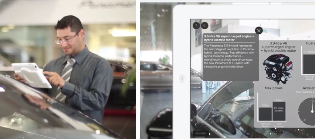 Porsche AR App