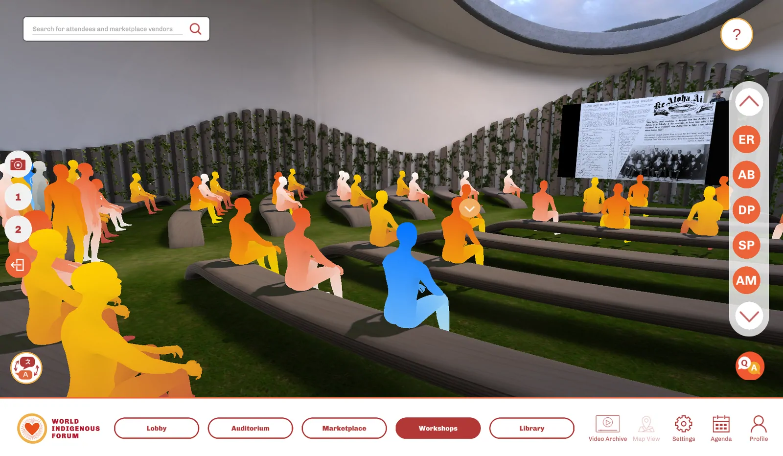 WIF - Virtual event platform
