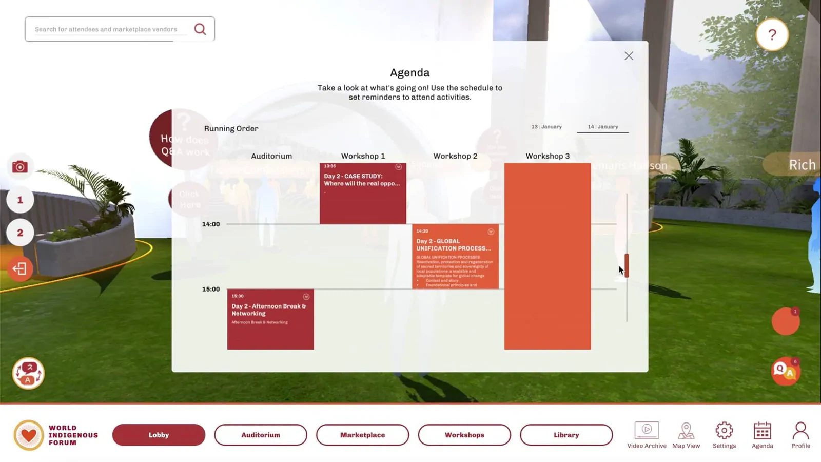 WIF - Virtual event platform (16 of 17)